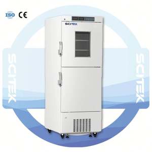 SCITEK -25 Freezer Laboratory 358L Congelador vertical certificado CE con 2 compresores Pantalla digital R600a Refrigerante 8h Backup - Product Image 1