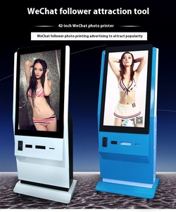 Máy tính để bàn dọc Máy in ảnh <span class=keywords><strong>Wechat</strong></span> di động Đồng xu quảng cáo SDK phát triển phần mềm cho thuê Sản phẩm thanh toán kiốt - Product Image 2