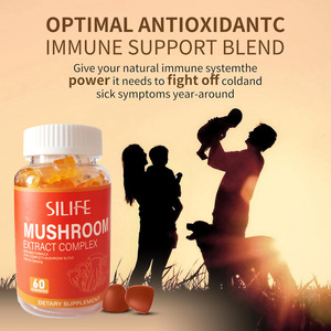 OEM diyet takviyesi organik Chaga Reishi uyku mantar Gummies Adaptogen Nootropic aslan Mane süper mantar Gummies - Product Image 4