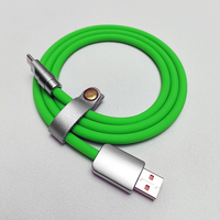Envío Rápido, Cable de Silicona Ecológico de 1m 2m 3m 3.3ft, Cable de Carga Rápida PD 60W USB C a TIPO C para Teléfono, Cables de Datos Tipo C