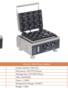 6/9 /12 pezzi macchina per Snack da strada multifunzione all'aperto in Thailandia macchina per ciambelle/cialde/cialde - Product Image 2