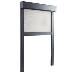 Persiana Enrollable Motorizada <span class=keywords><strong>para</strong></span> Exteriores de PVC de Lujo <span class=keywords><strong>para</strong></span> Balcón, Cortina Vertical Inteligente Resistente al Viento con Sistema Ziptrack - Product Image 2