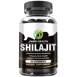 Bonbons Gélifiés au <span class=keywords><strong>Shilajit</strong></span> 100 % Naturel de l'Himalaya pour Booster l'Énergie, Marque Propre FEO, Vente en Gros Personnalisée d'Usine pour Adultes, Déconseillé aux Femmes Enceintes - Product Image 1