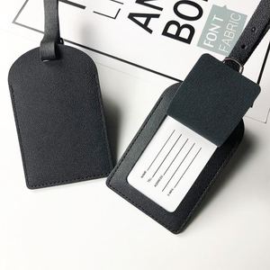 2025 NEW Custom Logo Plane Boarding Pass Suitcase Tag Checked Boarding Travel Waterproof Leather Luggage Tag - Product Image 3
