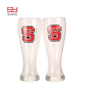 Offre Spéciale En Gros Pas Cher Personnalisé Logo Impression Machine Fait Stocké Grande Bière 20OZ Pilsner Verre Bière Tasse - Product Image 2
