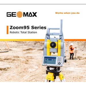 Estación Total Robótica Zhongwei ZOOM75 ZOOM95: Equipo de Topografía con Precisión de 1 Segundo - Product Image 2
