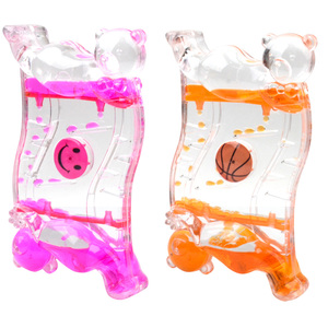 Minuteur à eau Liquid Play Timer, <span class=keywords><strong>sablier</strong></span> à huile, fabriqué en Chine, minuteur aquatique rose - Product Image 1