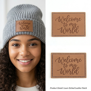 Étiquettes et patchs en Faux <span class=keywords><strong>cuir</strong></span> PU gaufré, pièces, Design personnalisé, nom de marque, pour Jeans et canapé - Product Image 2