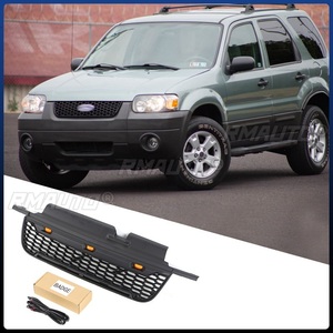 Grille de pare-chocs avant de voiture, grilles de course, calandre pour Ford Kuga 2005-2007, kit carrosserie, accessoires automobiles - Product Image 3