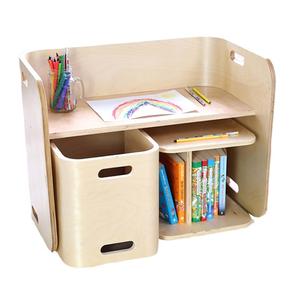 Hoye Crafts Bureau d'étude parfait pour enfants Ensemble de meubles robustes pour enfants Table et <span class=keywords><strong>chaise</strong></span> en bois massif pour <span class=keywords><strong>bébé</strong></span> - Product Image 1