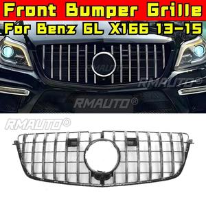 Tiras Decorativas para Parrilla Delantera de Coche, Kit de Carrocería para Parrilla de Carreras, Parrilla Delantera para Mercedes Benz GL X166 2013-2015, Pieza Exterior - Product Image 2