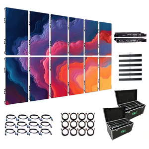 Mur vidéo LED géant pour scène P2.9 P3.91, écran à épissure sans soudure, affichage LED grand format 500x500mm, <span class=keywords><strong>prix</strong></span> - Product Image 1