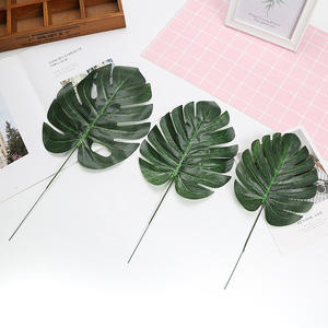 Artificiali Monstera rami interni foglie cespugli verde all'ingrosso piante Rama Cerezo arbusti artificiali fogliame - Product Image 3