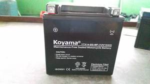 Batería de Motocicleta Libre de Mantenimiento <span class=keywords><strong>YTX14</strong></span>-<span class=keywords><strong>BS</strong></span> (12V14Ah), Batería para Moto Eléctrica - Product Image 5