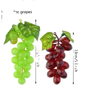 가정 장식용 도매 가짜 포도 인공 포도