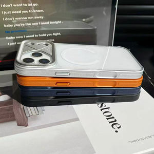 Custodia Magnetica Antiurto con Foro Fotocamera Unico per <span class=keywords><strong>iPhone</strong></span> 15/16/17 Pro Max, <span class=keywords><strong>Cover</strong></span> Protettiva Colore <span class=keywords><strong>Originale</strong></span> S25/S26 Ultra - Product Image 5