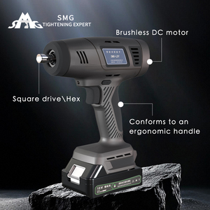 Chiave Dinamometrica Elettrica Senza Fili 18V Brushless con Batteria al Litio, Utensile a Impulsi Tipo Pistola, Coppia Massima 40NM per Uso Industriale Professionale - Product Image 3