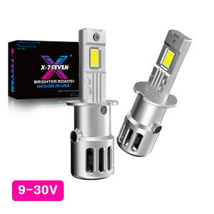 X7SEVEN Top Choice 80W 18000LM XMINIS2 9005 9006 9012 Feux de brouillard LED améliorés avec décodage Canbus pour voitures à gros allumage - Product Image 1