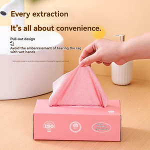 Shaohua Microfiber Cleaning <strong>Cloths</strong> Reusable Water-absorbent <strong>Kitchen</strong> Towel Boxed <strong>Kitchen</strong> <strong>Cloth</strong> for Home <strong>Kitchen</strong> Car Dry Wet Use - Product Image 2