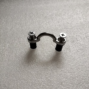 Hebilla tipo C de acero inoxidable con tornillo recubierto de goma para el hogar, motocicleta, barco, accesorios para kayak, cierre metálico duradero - Product Image 2