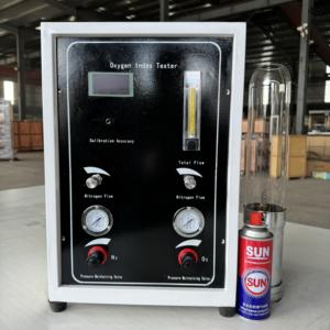 Máquina de testes plástica eletrônica do analisador do índice de Oxyn para a aplicação 220V do gás Garantia 1 ano - Product Image 5