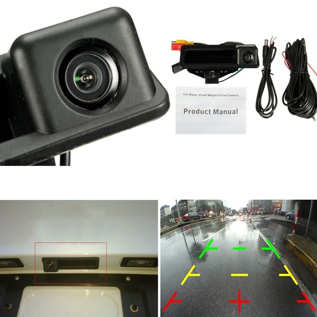 Rear View 520TVL 170 Degree Waterproof Car Backup Camera 0Lux Night Vision for BMW E46 E53 E90 3/5 Series