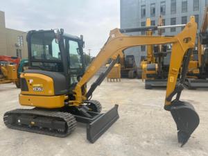 Miniexcavadora XE35U Nueva, Excavadora de Orugas de 3.5 Toneladas con Motor Yanmar, Brazo de Ángulo Variable para Trabajos en Espacios Reducidos - Product Image 5