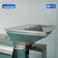 Energiebesparende ontpit- en pulpmachine QHDJ-serie SUS304 staal industriële fruit ontpit- en pulpmachine voor sapproductie