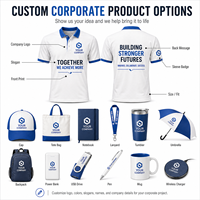 Set de regalo corporativo personalizado con logotipo: mochila, bolso tote, vaso térmico, cuaderno, bolígrafo, cable USB para la bienvenida de empleados y promoción de la marca