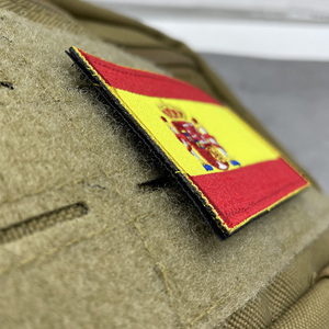 Écusson brodé drapeau espagnol, Catalogne, Galice, Andalousie Écusson crochet et boucle - Product Image 5