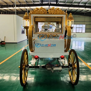 Carroza de Caballos Eléctrica de Lujo Estilo Europeo para Bodas y Paseos Turísticos, Personalizable con Luces LED - Product Image 5