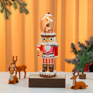 Nueva Caja Musical de Resina con Figura de Soldado de Nogal 2026, Adorno de Navidad, Regalo al por Mayor - Product Image 3