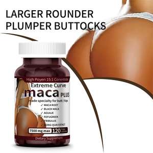 Kalça büyütme Vitamin Boost Maca kök bitkisel takviyesi için yetişkin bayanlar Maca kapsül bitkisel takviyesi - Product Image 3