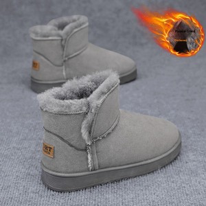 Stivali da neve invernali da <span class=keywords><strong>uomo</strong></span> Northeast, caldi, anti-freddo, <span class=keywords><strong>con</strong></span> punta tonda, imbottiti in velluto, foderati in pelliccia, <span class=keywords><strong>con</strong></span> imbottitura in cotone integrata, scarpe sportive - Product Image 3