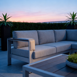 Ensemble <span class=keywords><strong>de</strong></span> mobilier <span class=keywords><strong>d</strong></span>'extérieur en aluminium résistant à la rouille, tabourets <span class=keywords><strong>de</strong></span> bar en aluminium, ensemble <span class=keywords><strong>de</strong></span> canapés <span class=keywords><strong>de</strong></span> <span class=keywords><strong>jardin</strong></span>, sièges en aluminium, <span class=keywords><strong>canapé</strong></span> <span class=keywords><strong>de</strong></span> conversation 2026 - Product Image 6