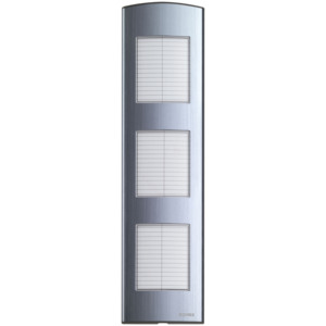 Placa de aluminio para puerta 3M de 40.5 pulgadas x 6 pulgadas con 3 áreas para letreros para uso en entradas - Product Image 1