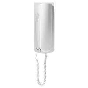 Intercomunicador de pared blanco con 2 botones, sistema de timbre de 23.5 cm de longitud - Product Image 1