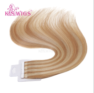 Extensions de cheveux classiques à bandes adhésives, cheveux humains Remy, cheveux vierges avec cuticules intactes, extensions invisibles à bandes adhésives pour femmes, pour une tête entière. - Product Image 2