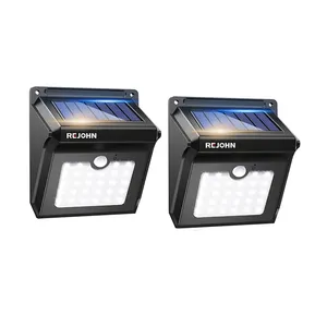 Wireless Security Motion Sensor Waterproof Outdoor Lights Solar Step Light For Front Door Backyard Steps Garage Garden