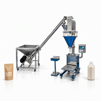 Machine de remplissage automatique à vis sans fin pour poudres sèches (20g, 100g, 500g, 1kg, 5kg) – Ensacheuse et scelleuse de poudre