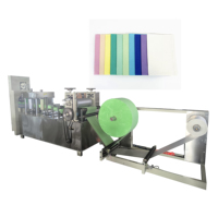 Bavoir dentaire jetable serviette papier pliant faisant la découpeuse bavoirs dentaires non tissés de la machine
