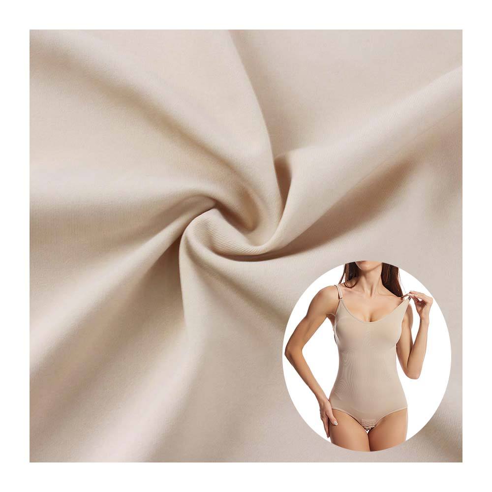 Corte libre elástico 68% nailon 32% elastano mate Spandex tela de
