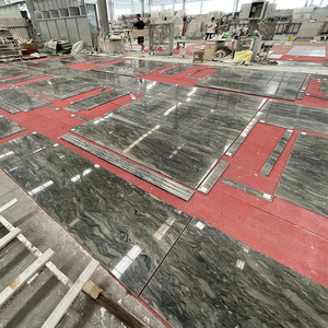 High Quality Luxury Blue Silk Quartzite Tiles Wall Floor Glossy Polished Natural <b>Stone</b> Hotel Indoor/Outdoor Decoration TMZ <b>Stone</b> - Product Image 2