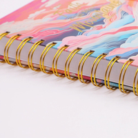 Carnet de notes à couverture rigide en papier kraft A5 A6 A7 avec impression personnalisée et unique avec logo de marque.