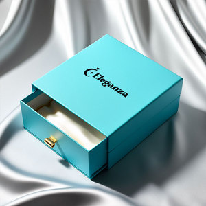 Tùy chỉnh sang trọng cứng nhắc hộp giấy với nhỏ kéo ra trượt ngăn kéo Ribbon đóng cửa cho đồ trang sức quà tặng bao bì hộp với chèn - Product Image 5