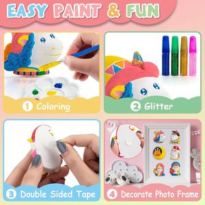 Kit de Pintura de Unicornio, Manualidades para Niños, Juguetes de Unicornio, Actividad Creativa DIY, Regalo de Unicornio para Niños en Pascua o Cumpleaños - Product Image 2
