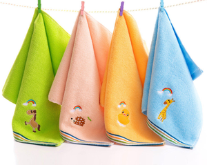 En gros personnalisé 100% coton absorbant visage <span class=keywords><strong>serviette</strong></span> petite 100% coton mignon brodé <span class=keywords><strong>serviette</strong></span> dessin animé bébé <span class=keywords><strong>serviette</strong></span> enfant - Product Image 6