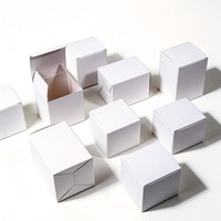 Cajas de Envío, Caja de Embalaje para Cosméticos, Caja de Cartón Blanca, Caja para Cosméticos, Cajas de Embalaje de Lujo para Maquillaje, Cajas de Cartón para Envíos