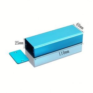 Caja de Control Remoto Electrónico Industrial Personalizada OEM, Carcasa de Extrusión de Aleación de Aluminio EBM, Recubrimiento en Polvo IP54 - Product Image 1