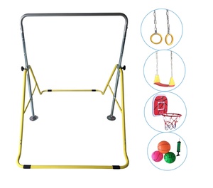 Juguetes plegables para niños, barra Horizontal con anillos, columpio y baloncesto - Product Image 3